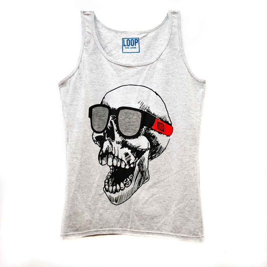 Loop Skull Tank Top Mujer